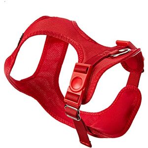 Trixie comfort soft touring harness size S: chest circumference 13–19.7 inches/0.8 inches in red – padded dog harness for jogging with infinitely adjustable belly strap for small dogs, 16273 Trixie comfort soft touring harness size S: chest circumference 13–19.7 inches/0.8 inches in red – padded dog harness for jogging with infinitely adjustable belly strap for small dogs, 16273