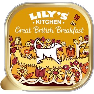 Lily's Kitchen Great British Breakfast Complete Natural Adult Dog Food Wet (10 x 150g Trays) Lily's Kitchen Great British Breakfast Complete Natural Adult Dog Food Wet (10 x 150g Trays)