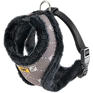 Ferplast Arnés Para Perros Gatos Nikita Fur S, Transpirable, Piel Ecológica Suave, Cintura Ajustable, Taupe Ferplast Arnés Para Perros Gatos Nikita Fur S, Transpirable, Piel Ecológica Suave, Cintura Ajustable, Taupe