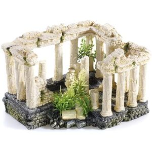 CLASSIC Ancient Roman Square Column Ruins Aquarium Ornament, 195mm – Freshwater Only, Resin Fish Tank Decoration CLASSIC Ancient Roman Square Column Ruins Aquarium Ornament, 195mm – Freshwater Only, Resin Fish Tank Decoration