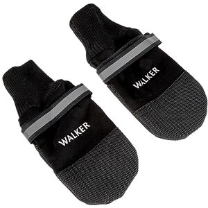 Trixie Warm Lined and Water-Repellent Dog Shoes Paw Protection Walker Care Comfort, XXL, Pack of 2, Black- 19475 Trixie Warm Lined and Water-Repellent Dog Shoes Paw Protection Walker Care Comfort, XXL, Pack of 2, Black- 19475