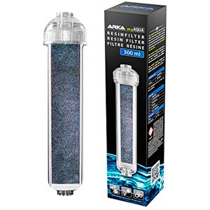 ARKA Resin filter 300 ml – pure water filter, removes the finest residues of silicate, nitrate, ideal for any saltwater and freshwater aquarium, ARKA Resin filter 300 ml – pure water filter, removes the finest residues of silicate, nitrate, ideal for any saltwater and freshwater aquarium,