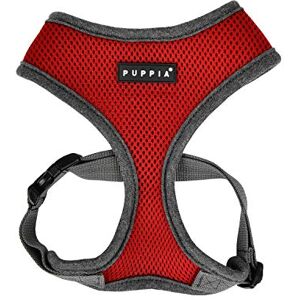 Puppia Soft Dog Harness II and adjustable harness for small or medium dogs,Wine Red Puppia Soft Dog Harness II and adjustable harness for small or medium dogs,Wine Red
