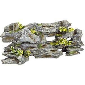 CLASSIC Driftwood with Plants Aquarium Ornaments 535 x 130 x 242 mm Hand-Painted Resin Decoration for Freshwater Fish Tanks & Aquascapes CLASSIC Driftwood with Plants Aquarium Ornaments 535 x 130 x 242 mm Hand-Painted Resin Decoration for Freshwater Fish Tanks & Aquascapes