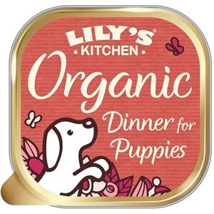 Lily's Kitchen Lily’s Kitchen Made with Natural Ingredients Puppy Wet Dog Food Tray Organic Dinner with Chicken & Veg 11 x 150g Lily's Kitchen Lily’s Kitchen Made with Natural Ingredients Puppy Wet Dog Food Tray Organic Dinner with Chicken & Veg 11 x 150g