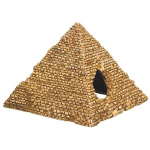 Nobby Pyramid Aquarium Hanging Ornaments, 10.5 x 10 x 8 cm, Gold, Egyptian, Halloween Nobby Pyramid Aquarium Hanging Ornaments, 10.5 x 10 x 8 cm, Gold, Egyptian, Halloween