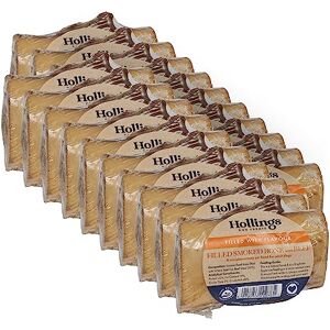 Hollings Filled Smoked Bone with Beef Dog Chew, Delicious, Air Dried Long Lasting Bone for Adult Dogs, Made with 100% Natural Ingredients (20 Bones) Hollings Filled Smoked Bone with Beef Dog Chew, Delicious, Air Dried Long Lasting Bone for Adult Dogs, Made with 100% Natural Ingredients (20 Bones)