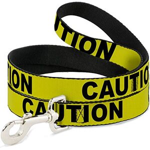 Buckle-Down Dog Leash Caution Yellow Black 4 Feet Long 1.5 Inch Wide, Multicolor Buckle-Down Dog Leash Caution Yellow Black 4 Feet Long 1.5 Inch Wide, Multicolor