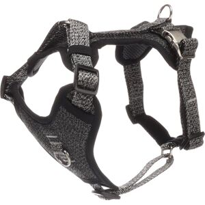 Flamingo Dog Harness Mago Dark grey S 31-49cm 40-60cm 20mm Flamingo Dog Harness Mago Dark grey S 31-49cm 40-60cm 20mm