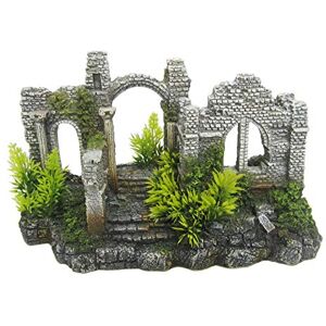 CLASSIC Ruined Castle with Plants 255mm CLASSIC Ruined Castle with Plants 255mm