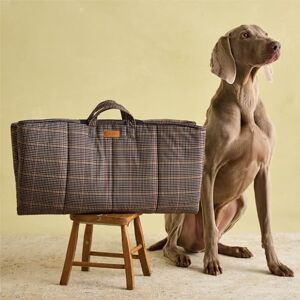 Rosewood x Joules Henson Check Travel Mat for Dogs, Portable Outdoor or Indoor Pet Mat for Travel and Adventures, Washable, 110 x 68 cm Rosewood x Joules Henson Check Travel Mat for Dogs, Portable Outdoor or Indoor Pet Mat for Travel and Adventures, Washable, 110 x 68 cm