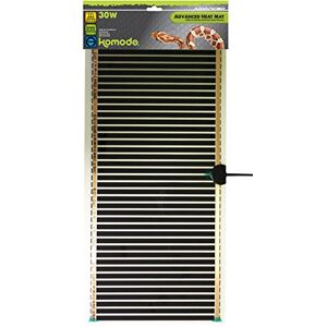 Komodo Advanced Heat Mat for Reptiles 30W Adjustable Temperature Durable Indoor Pad for Terrarium Vivarium Reptile Enclosure Cage Habitats 571x274mm Komodo Advanced Heat Mat for Reptiles 30W Adjustable Temperature Durable Indoor Pad for Terrarium Vivarium Reptile Enclosure Cage Habitats 571x274mm
