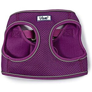 ANCOL Viva Step in Comfort Dog Harness with Air Mesh Fabric Purple Reflective Adjustable Quick Fit Pet Training Accessory 41-47cm S / M ANCOL Viva Step in Comfort Dog Harness with Air Mesh Fabric Purple Reflective Adjustable Quick Fit Pet Training Accessory 41-47cm S / M