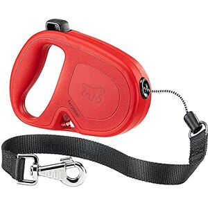 Ferplast Extendable Leash for Large Dogs FLIPPY ONE CORD L, 5 m retractable cord, max 35 kg, Red Ferplast Extendable Leash for Large Dogs FLIPPY ONE CORD L, 5 m retractable cord, max 35 kg, Red