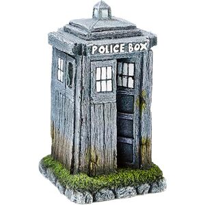Police Box Aquarium Ornament - Hand-Painted, Non-Toxic, Resin - 92x92x160mm Police Box Aquarium Ornament - Hand-Painted, Non-Toxic, Resin - 92x92x160mm