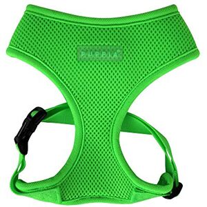 Puppia Neon Dog Harness, Medium, Green Puppia Neon Dog Harness, Medium, Green