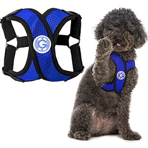 Gooby XL Micro Suede Step-in Dog Harness - Blue Gooby XL Micro Suede Step-in Dog Harness - Blue
