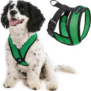 Gooby Comfort X Head in Harness - Hunter Green - Small - Dog Harness Gooby Comfort X Head in Harness - Hunter Green - Small - Dog Harness