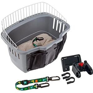 Ferplast Atlas Bike 20 Rapid Dog Bike Carrier, 47 x 35.5 x 34.5 cm, Grey Ferplast Atlas Bike 20 Rapid Dog Bike Carrier, 47 x 35.5 x 34.5 cm, Grey