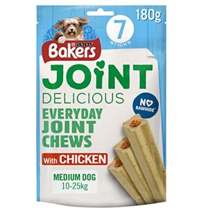 Bakers Joint Delicious Medium Chicken Dog Chews 180g (Pack of 6) Bakers Joint Delicious Medium Chicken Dog Chews 180g (Pack of 6)