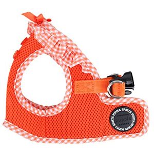 Puppia Dog Harness small dog and medium dog Soft Vest for a special occasion Also usable as Puppy Harness Anti Pull Dog Lead, Orange, S Puppia Dog Harness small dog and medium dog Soft Vest for a special occasion Also usable as Puppy Harness Anti Pull Dog Lead, Orange, S
