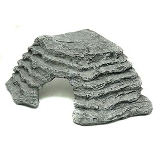 Komodo Basking Platform Corner Ramp for Reptiles in Grey 100% Natural Non Toxic Easy Clean Terrarium Vivarium Climbing Decor for Enclosures Large Komodo Basking Platform Corner Ramp for Reptiles in Grey 100% Natural Non Toxic Easy Clean Terrarium Vivarium Climbing Decor for Enclosures Large