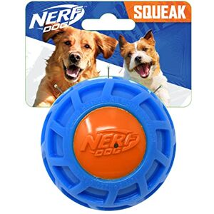 Nerf Dog 3in TPR EXO Squeak Ball Blue/Orange Nerf Dog 3in TPR EXO Squeak Ball Blue/Orange