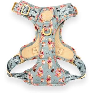 Pawsome Paws Boutique Winnie the Pooh Medium Tough Trails Dog Harness - Adjustable Disney Design No Pull Harness with Reflective Trim & Sturdy Buckle Pawsome Paws Boutique Winnie the Pooh Medium Tough Trails Dog Harness - Adjustable Disney Design No Pull Harness with Reflective Trim & Sturdy Buckle