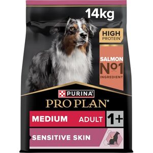 Pro Plan Medium Sensitive Skin Adult 1+ Dry Dog Food Salmon 14kg Pack Pro Plan Medium Sensitive Skin Adult 1+ Dry Dog Food Salmon 14kg Pack