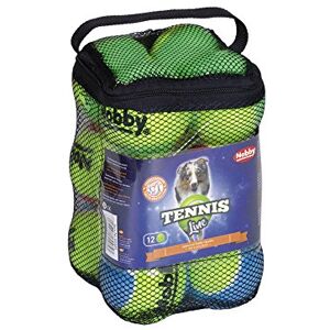 Nobby Tennis Ball Medium 6.5 cm 12 Net Bag 1 Piece (1 x 12 Items) Nobby Tennis Ball Medium 6.5 cm 12 Net Bag 1 Piece (1 x 12 Items)