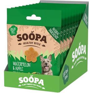 Soopa 10 Pack Watermelon & Apple Dog Treat Bites Soopa 10 Pack Watermelon & Apple Dog Treat Bites