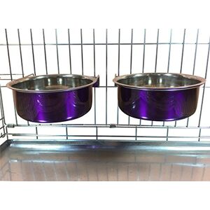 Ellie-Bo Dog Bowls - Purple, 2.0L, Large - Dog Bowls Ellie-Bo Dog Bowls - Purple, 2.0L, Large - Dog Bowls
