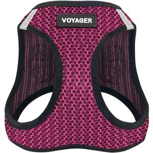 Best Pet Supplies Fuchsia Dog Harness - Small/Medium Best Pet Supplies Fuchsia Dog Harness - Small/Medium