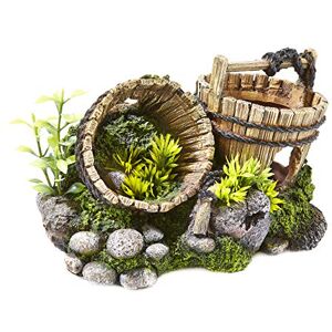 CLASSIC Wooden Pails on Rocks 210mm CLASSIC Wooden Pails on Rocks 210mm