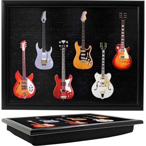 The Leonardo Collection Guitar Laptray For Food Serving & Breakfast Comfortable Bean Bag Lap Trays With Cushion Durable Food Tray For Eating On Lap Multipurpose Laptrays For Home & Adults The Leonardo Collection Guitar Laptray For Food Serving & Breakfast Comfortable Bean Bag Lap Trays With Cushion Durable Food Tray For Eating On Lap Multipurpose Laptrays For Home & Adults