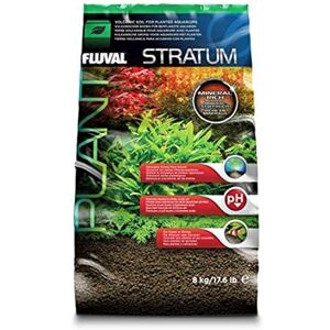 Fluval Plant and Shrimp Stratum Aquarium Planting Substrate, Brown, 8 kg Fluval Plant and Shrimp Stratum Aquarium Planting Substrate, Brown, 8 kg