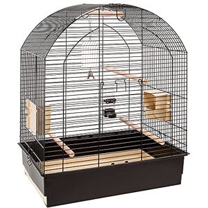 Ferplast Greta Bird Cage, 69.5 x 44.5 x 84 cm, Black Ferplast Greta Bird Cage, 69.5 x 44.5 x 84 cm, Black