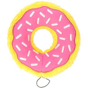 ZippyPaws Original Donutz No Stuffing Squeaky Plush Dog Toy Strawberry ZippyPaws Original Donutz No Stuffing Squeaky Plush Dog Toy Strawberry