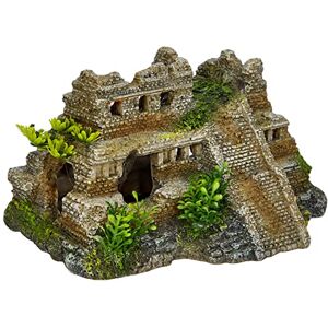 Nobby Aqua Ornaments 28190 Aquarium Decoration Maya Ruins with Plants 217 x 147 x 117mm Nobby Aqua Ornaments 28190 Aquarium Decoration Maya Ruins with Plants 217 x 147 x 117mm