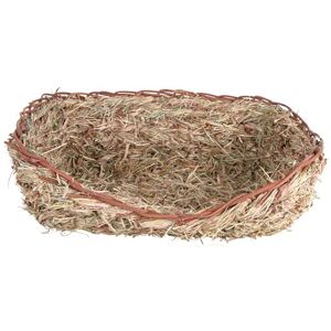 Trixie grass bed made of 100% natural materials for guinea pigs, dwarf rabbits for sleeping and nibbling 33 x 12 x 26 cm 61153 Trixie grass bed made of 100% natural materials for guinea pigs, dwarf rabbits for sleeping and nibbling 33 x 12 x 26 cm 61153