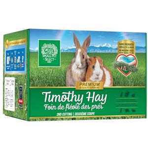 SMALL PET SELECT 2nd Cutting Timothy Hay for Rabbit, Guinea Pig, Bunny, Chinchilla and Other Small Animals, Premium Natural Hay Grown in The US, Perfect Blend Pet Food, 10 LB (4.54kg) SMALL PET SELECT 2nd Cutting Timothy Hay for Rabbit, Guinea Pig, Bunny, Chinchilla and Other Small Animals, Premium Natural Hay Grown in The US, Perfect Blend Pet Food, 10 LB (4.54kg)