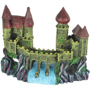 Supa Castle and Bridge Aquarium/Fish Tank Ornament Realistic Detail Approx. 6.5cm(L) x 16.5cm(W) x 13cm(H). Supa Castle and Bridge Aquarium/Fish Tank Ornament Realistic Detail Approx. 6.5cm(L) x 16.5cm(W) x 13cm(H).