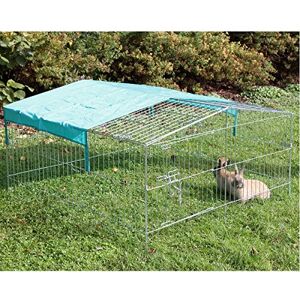 Kerbl Pet Freilaufgehege Easy, verzinkt, mit Sonnenschutz, 115x115x60cm Kerbl Pet Freilaufgehege Easy, verzinkt, mit Sonnenschutz, 115x115x60cm