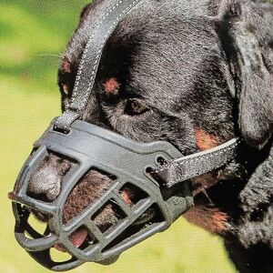 BARKLESS Dog Muzzle - Soft Silicone Basket for Dogs - Prevent Biting, Barking BARKLESS Dog Muzzle - Soft Silicone Basket for Dogs - Prevent Biting, Barking