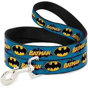 Buckle-Down Dog Leash Vintage Batman Logo Bat Signal Blue 6 Feet Long 1.0 Inch Wide, Multicolor (DL-6FT-WBM013) Buckle-Down Dog Leash Vintage Batman Logo Bat Signal Blue 6 Feet Long 1.0 Inch Wide, Multicolor (DL-6FT-WBM013)