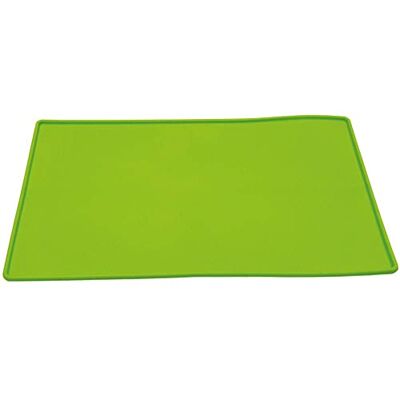 Nobby TPR Bowl Mat Pura Light Green 44 x 28.5 cm Pack of 1 Nobby TPR Bowl Mat Pura Light Green 44 x 28.5 cm Pack of 1