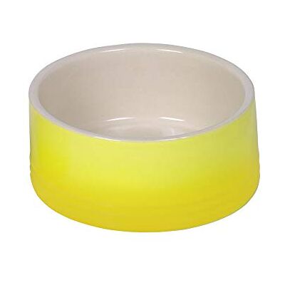 Nobby Ceramic Bowl Gradient Yellow Diameter 15 x 6 cm 0.55 L Pack of 1 Nobby Ceramic Bowl Gradient Yellow Diameter 15 x 6 cm 0.55 L Pack of 1