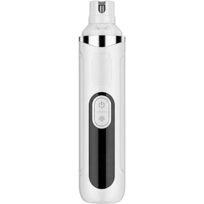 Bemonew Electric Dog Nail Trimmer, 2-Speed Quiet Pet Nail Grinder with LED Display, Rechargeable Grooming Tool for Dogs & Cats, White Bemonew Electric Dog Nail Trimmer, 2-Speed Quiet Pet Nail Grinder with LED Display, Rechargeable Grooming Tool for Dogs & Cats, White