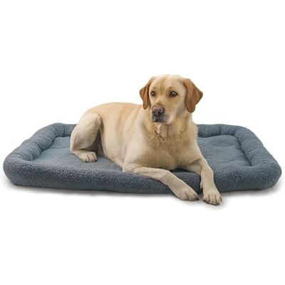 HugglePets - Sheepskin Washable Bed - XX-Large - Pet Bed HugglePets - Sheepskin Washable Bed - XX-Large - Pet Bed