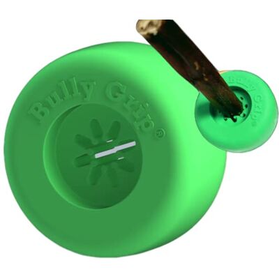Bully Grip Dog Chew Toy Bully Stick Holder, Interactive Dog Toy, Slow Feeder, Treat Dispenser, Chew Toy & Safety Device for Dogs Up to 50 lbs Bully Grip Dog Chew Toy Bully Stick Holder, Interactive Dog Toy, Slow Feeder, Treat Dispenser, Chew Toy & Safety Device for Dogs Up to 50 lbs
